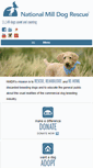 Mobile Screenshot of milldogrescue.org